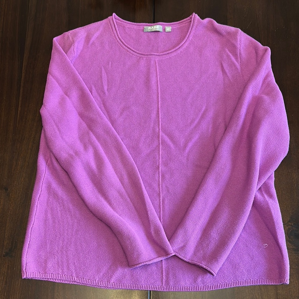 Purple Long Sleeve Sweater